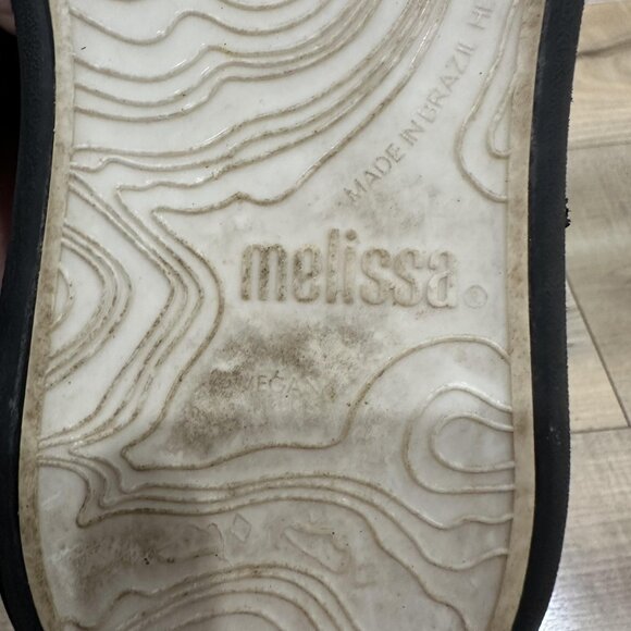 Melissa Shoes Womens Size 6 Platform Flip Flops Sandals‎ 37 EUR Vegan Rubber - Picture 7 of 8